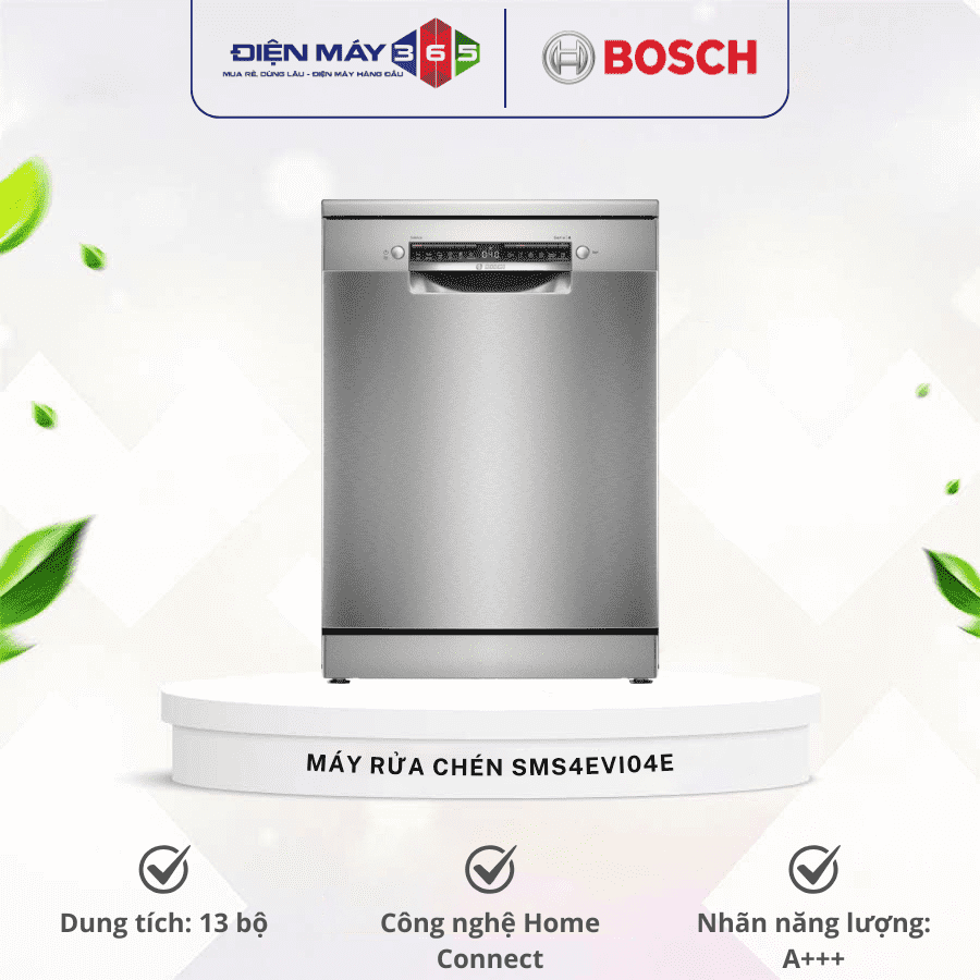 Máy rửa chén Bosch SMS4EVI04E 3 Máy rửa chén Bosch SMS4EVI04E