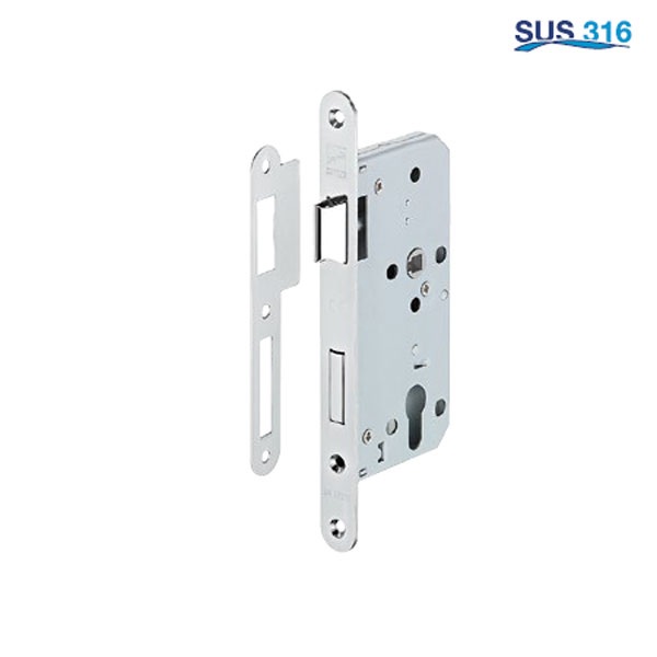 Thân khóa lưỡi gà chốt chết Inox 316 Hafele 911.25.402 3 Thân khóa lưỡi gà chốt chết Inox 316 Hafele 911.25.402