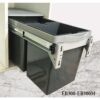 Thùng rác đôi gắn cánh Eurogold EB300M 2 Thùng rác đôi gắn cánh Eurogold EB300M
