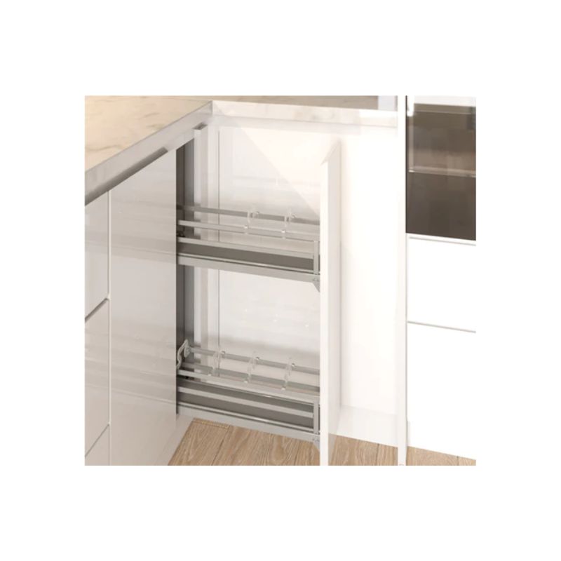 Bộ rổ gia vị Hafele Omero 549.20.841 200mm (phải) 4 Bộ rổ gia vị Hafele Omero 549.20.841 200mm (phải)