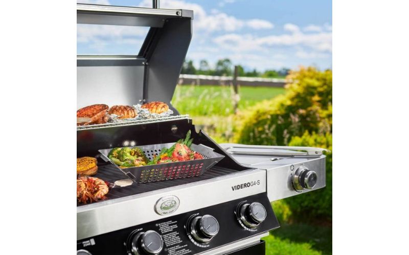 Bếp nướng dùng ga Rösle 25531 Videro G4-S Vario 5 Ảnh thực tế của Bếp nướng dùng ga Rösle 25531 Videro G4-S Vario