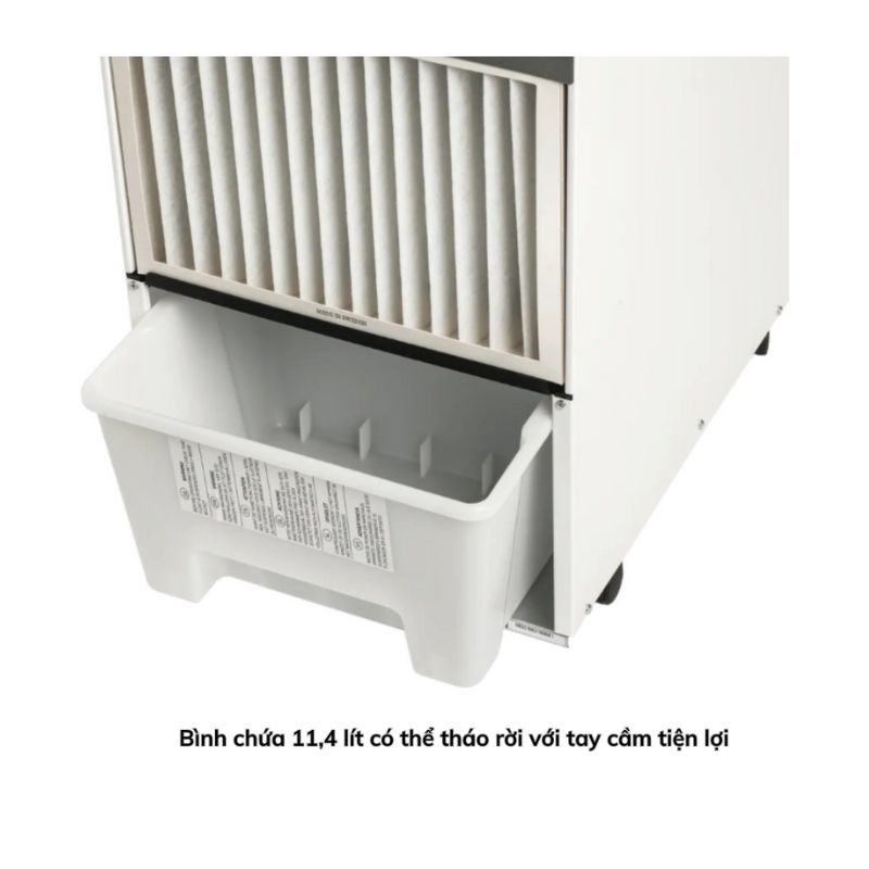 Máy hút ẩm kèm sấy quần áo Wood’s LD44 5 Bình chứa máy hút ẩm kèm sấy quần áo Wood’s LD44
