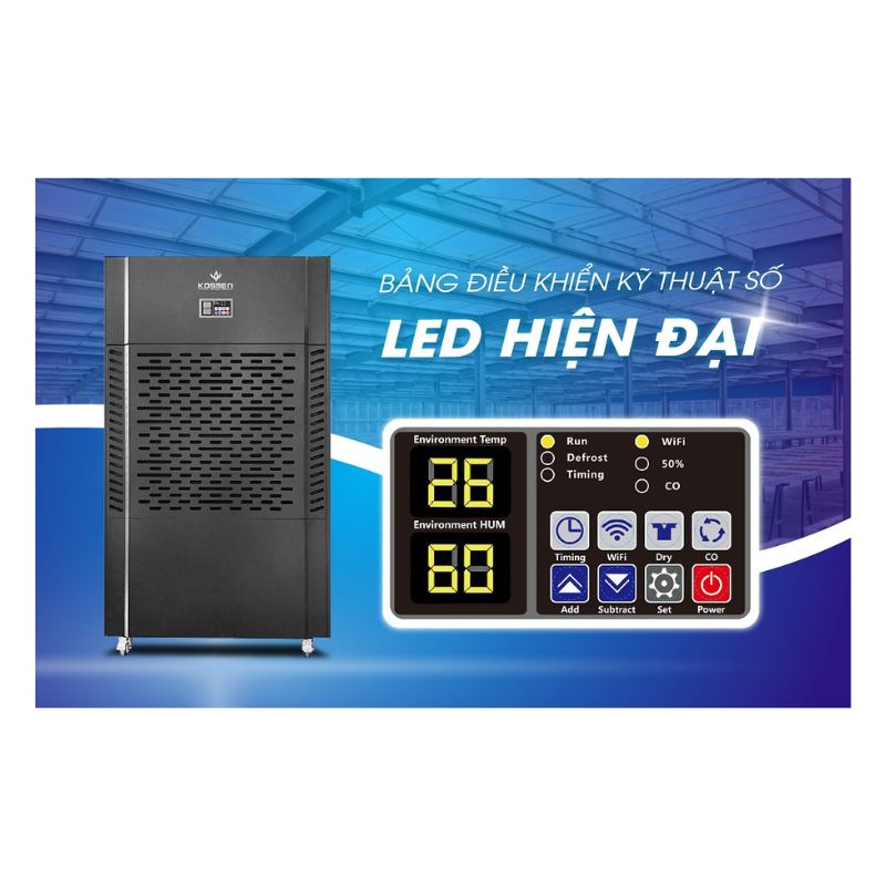 Máy hút ẩm công nghiệp Kosmen KM-480S 5 Ảnh máy hút ẩm công nghiệp Kosmen KM-480S