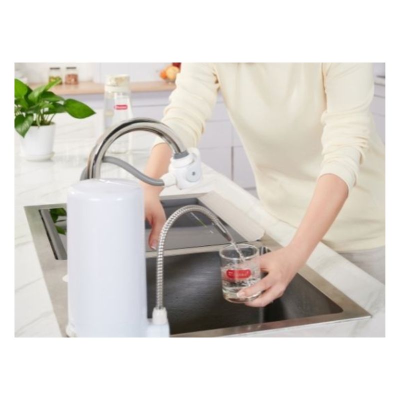 Thiết bị lọc nước trên bồn rửa Cleansui ET101 7 Hình ảnh thực tế thiết bị lọc nước trên bồn rửa Cleansui ET101