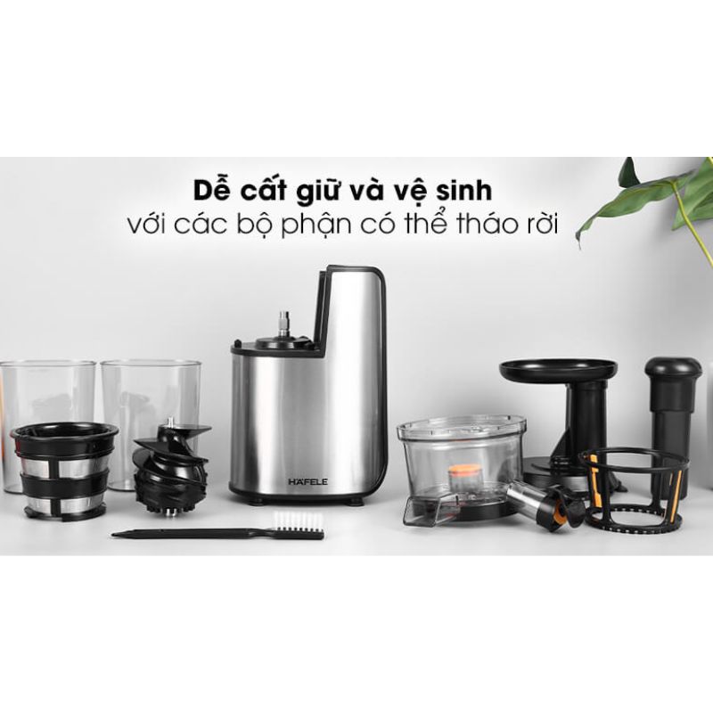 Máy ép chậm Hafele GS-133N 535.43.811 6 Các bộ phận máy ép chậm Hafele GS-133N 535.43.811