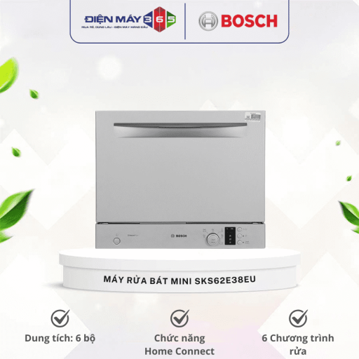 Máy rửa bát mini Bosch SKS62E38EU 10 may rua bat mini bosch sks62e38eu optimized