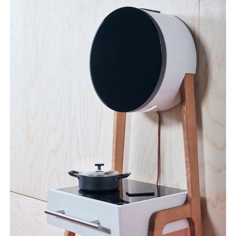 Bếp từ đôi kết hợp máy hút mùi Upscale CUCINOTTA di động 5 Hình ảnh bếp từ đôi kết hợp máy hút mùi Upscale CUCINOTTA di động