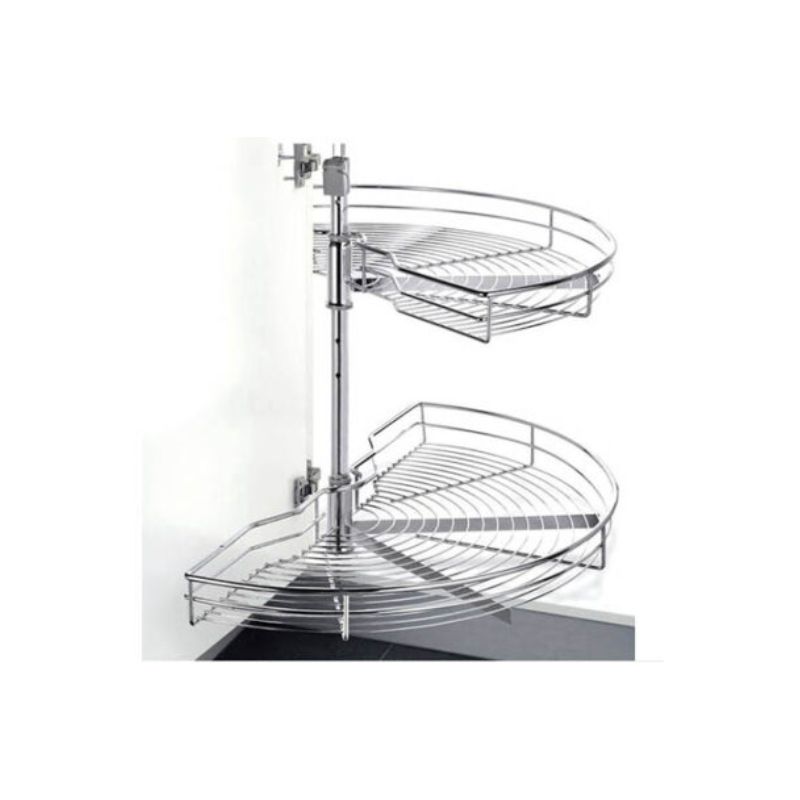 Mâm xoay inox nan tròn Eurogold TR180A 4 Ảnh thực tế mâm xoay inox nan tròn Eurogold TR180A