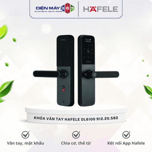 Khóa vân tay Hafele DL6100 912.20.582