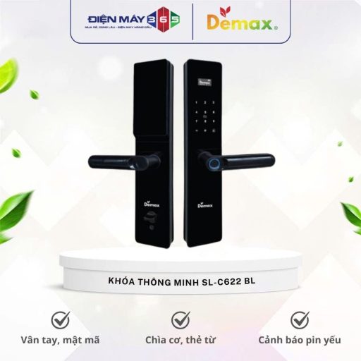 Khoa thong minh Demax SL C622 BL 1