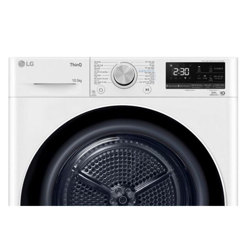 Máy sấy bơm nhiệt LG 10.5kg DVHP50W BBWPEVN 4 Bảng điều khiển máy sấy bơm nhiệt LG 10.5kg DVHP50W BBWPEVN