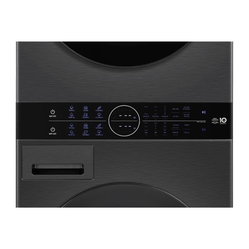 Tháp giặt sấy LG giặt 14kg - sấy 10kg WT1410NHB APBPEVN 4 Bảng điều khiển tháp giặt sấy LG giặt 14kg - sấy 10kg WT1410NHB APBPEVN