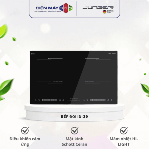 Bếp từ đôi Junger ID-39