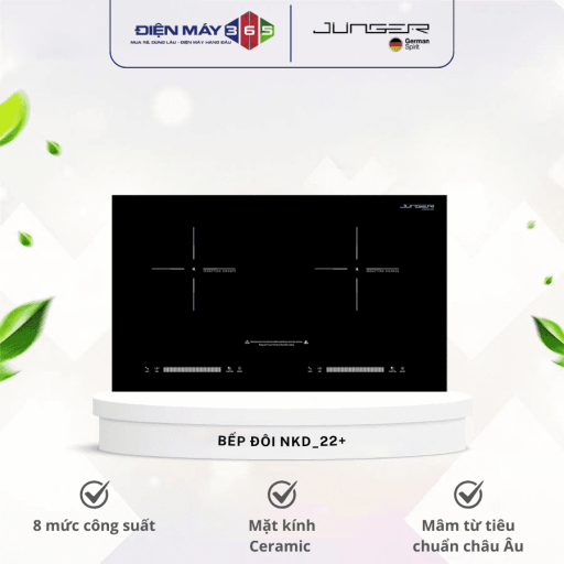 Bếp từ đôi Junger NKD-22+ lắp âm 8 bep doi junger nkd 22 optimized