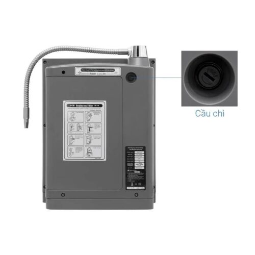 Máy lọc nước ion kiềm IONPIA 5200 6 Đằng sau máy lọc nước ion kiềm IONPIA 5200
