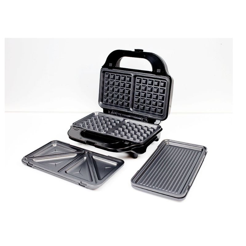 Kẹp nướng sandwich Tiross 3 in 1 TS9655 4 Ảnh kẹp nướng sandwich Tiross 3 in 1 TS9655
