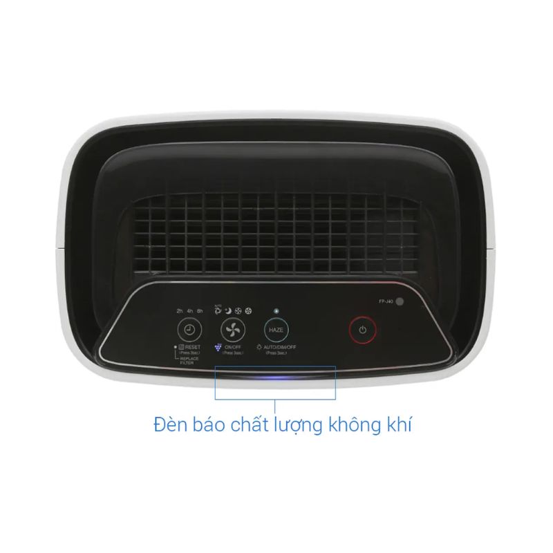 Máy lọc không khí Sharp FP-J40E-W 6 Bảng điều khiển máy lọc không khí Sharp FP-J40E-W