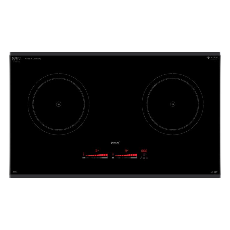 Bếp từ đôi Lorca LCI 809 lắp âm 3 Bếp từ đôi Lorca LCI 809 lắp âm