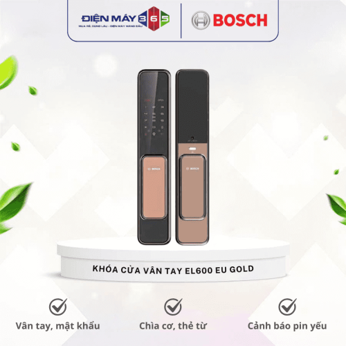 Khóa cửa vân tay Bosch EL600 EU Gold