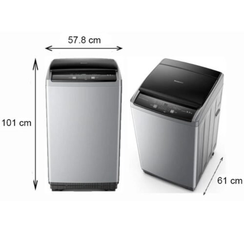 Máy giặt Sharp 8.5kg ES-Y85HV-S cửa trên 7 Kích thước máy giặt Sharp 8.5kg ES-Y85HV-S cửa trên