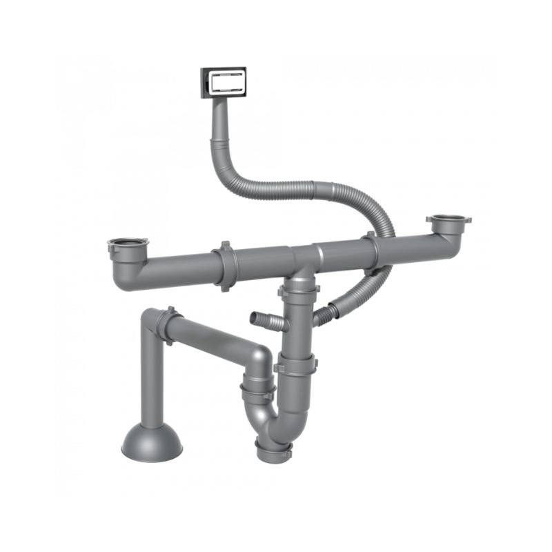 Ống thoát đôi Konox Pipe Drain PD02 3 Ống thoát đôi Konox Pipe Drain PD02