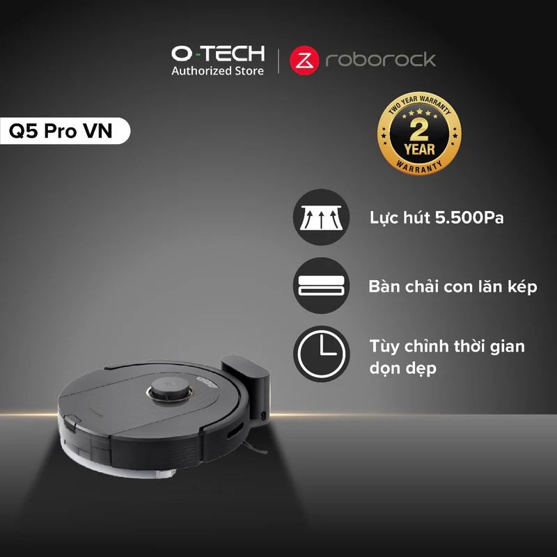 Robot hút bụi lau nhà Roborock Q5 Pro Plus 4 Ảnh robot hút bụi lau nhà Roborock Q5 Pro Plus