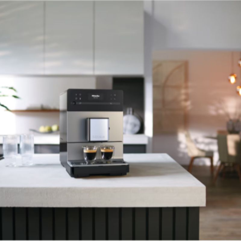 Máy pha cafe tự động Miele CM5510-Silver grey-met 6 Ảnh thực tế máy pha cafe tự động Miele CM5510-Silver grey-met