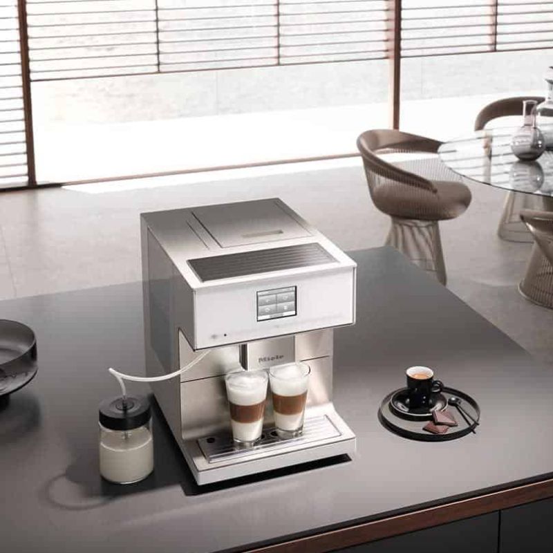 Máy pha cafe tự động Miele CM7350-White 6 Ảnh thực tế máy pha cafe tự động Miele CM7350-White