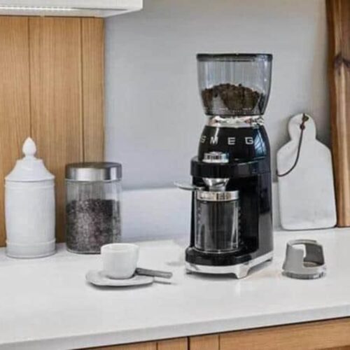 Máy xay cafe Smeg CGF01BLEU Black 7 Ảnh thực tế máy xay cafe Smeg CGF01BLEU Black