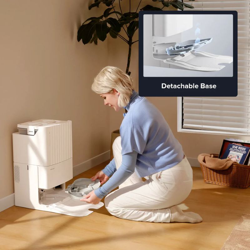 Robot hút bụi lau nhà Roborock Qrevo MaxV 5 Ảnh thực tế robot hút bụi lau nhà Roborock Qrevo MaxV