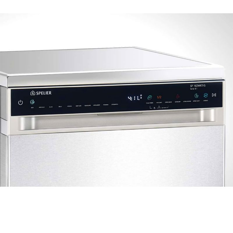 Máy rửa bát độc lập Spelier SP 16DWKT/G 5 Bảng điều khiển máy rửa bát độc lập Spelier SP 16DWKT/G