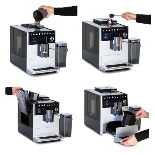 Máy pha cafe tự động Melitta Latte Select Silver 9 Chi tiết máy pha cafe tự động Melitta Latte Select Silver