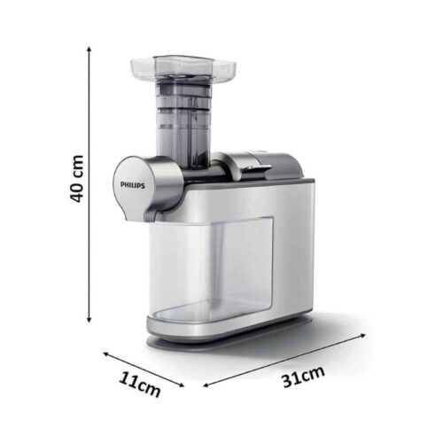 Máy ép chậm Philips HR1945/80 8 Kích thước máy ép chậm Philips HR1945/80