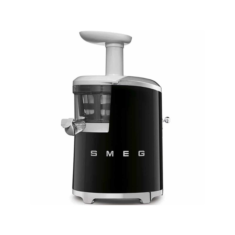 Máy ép chậm trái cây Smeg SJF01BLEU Black 2 Máy ép chậm trái cây Smeg SJF01BLEU Black