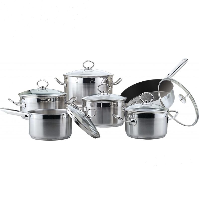 Bộ nồi inox Faster Melody set 6 4 Ảnh bộ nồi inox Faster Melody set 6