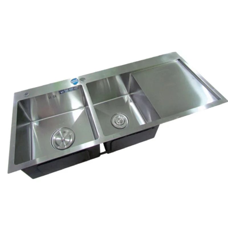 Chậu rửa bát inox 2 hố Faster FS 11046HMS 4 Ảnh chậu rửa bát inox 2 hố Faster FS 11046HMS
