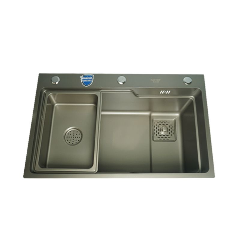 Chậu rửa bát inox 1 hố Faster FS 7546B01 3 Chậu rửa bát inox 1 hố Faster FS 7546B01