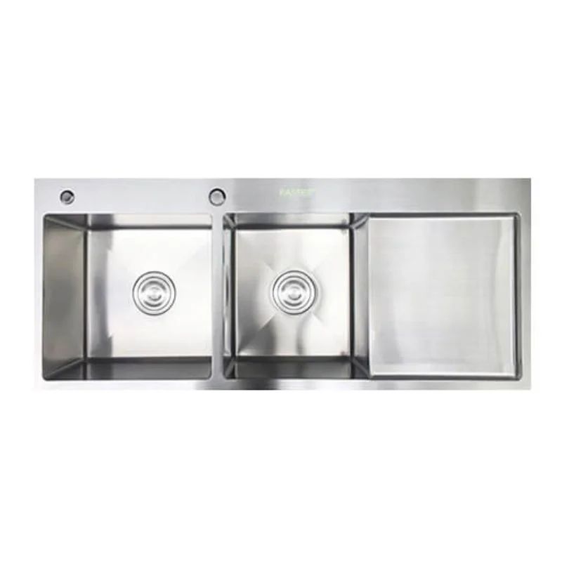 Chậu rửa bát inox 2 hố Faster FS 11046HMS 3 Chậu rửa bát inox 2 hố Faster FS 11046HMS