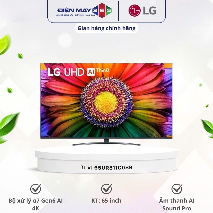 Smart Tivi LG LED 4K 65 inch 65UR811C0SB 3 Smart Tivi LG LED 4K 65 inch 65UR811C0SB