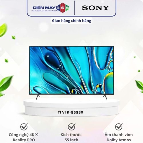 Tivi BRAVIA 3 LED 4K 55 Inch Sony K-55S30