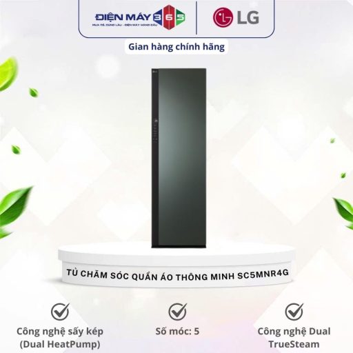 Tủ Chăm Sóc Quần Áo Thông Minh LG SC5MNR4G 10 SC5MNR4G