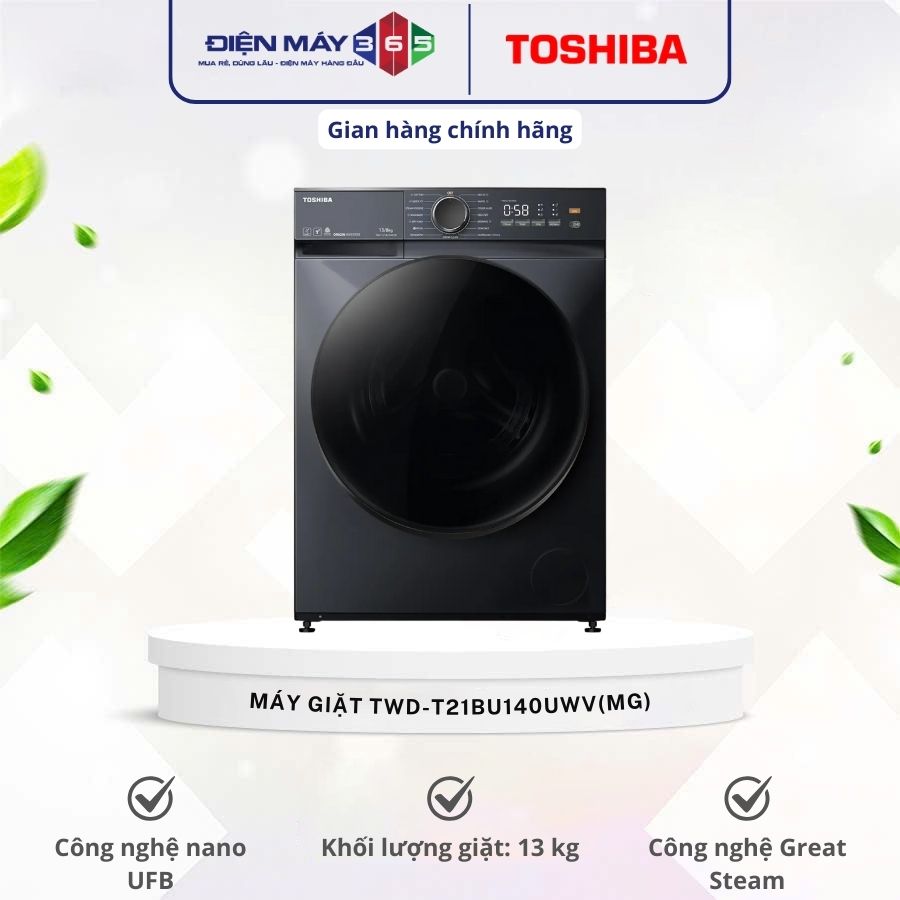 Máy giặt sấy Toshiba TWD-T21BU140UWV(MG) 3 Máy giặt sấy Toshiba TWD-T21BU140UWV(MG)