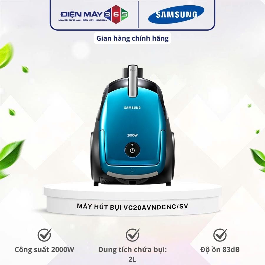 Máy hút bụi Samsung VC20AVNDCNC/SV 3 Máy hút bụi Samsung VC20AVNDCNC/SV