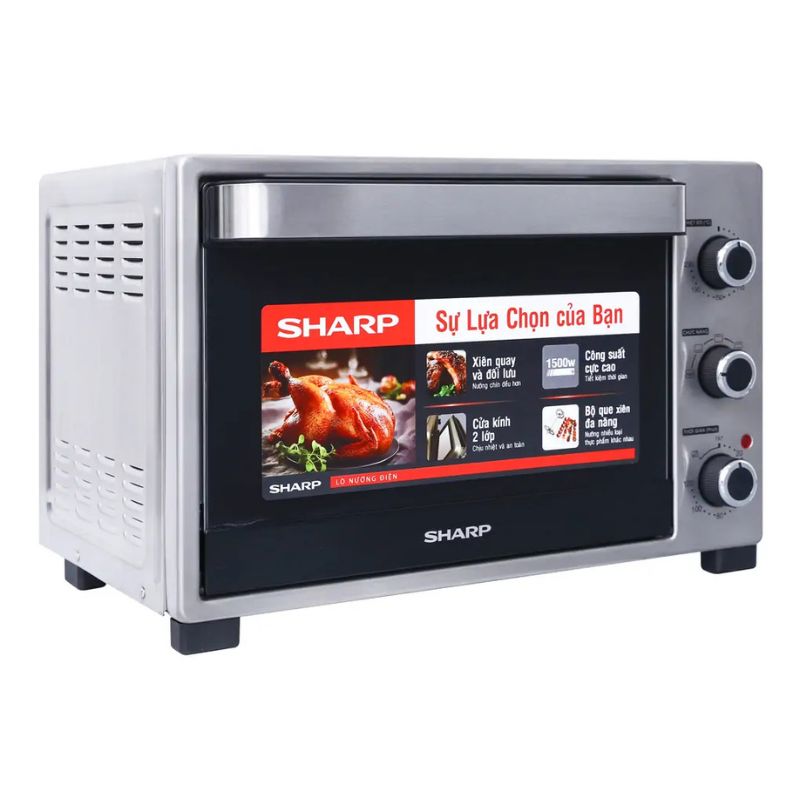Lò nướng Sharp EO-A323RCSV-ST 32 lít 3 Ảnh lò nướng Sharp EO-A323RCSV-ST 32 lít