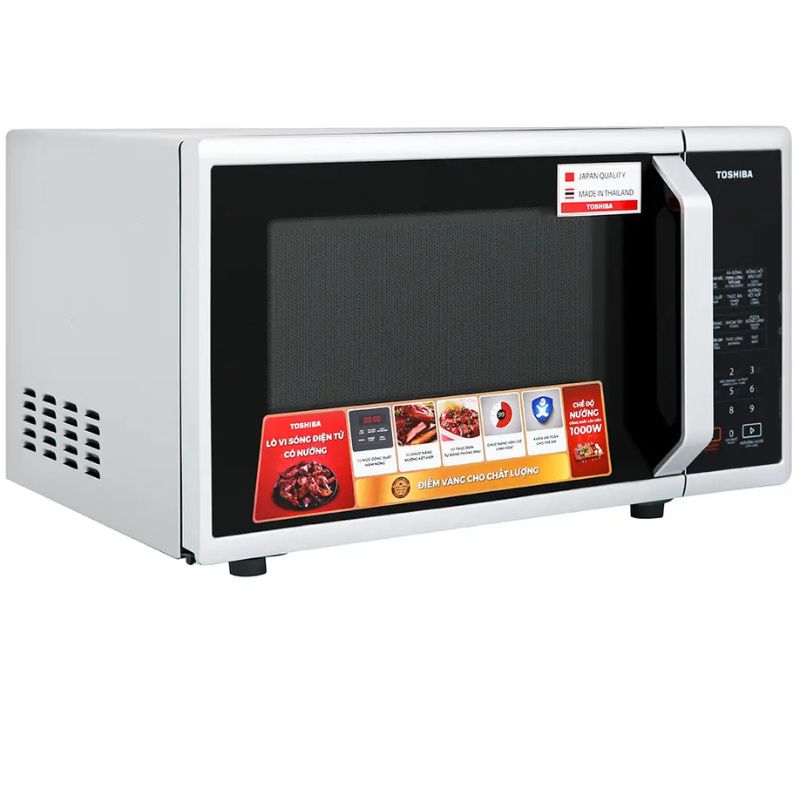 Lò vi sóng Toshiba ER-SGS23(S1)VN 23 lít 4 Ảnh lò vi sóng Toshiba ER-SGS23(S1)VN 23 lít