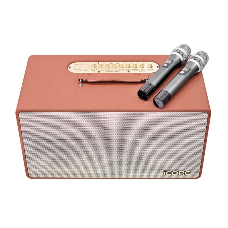Loa Karaoke Xách Tay Icore S8 3 Ảnh Loa Karaoke Xách Tay Icore S8