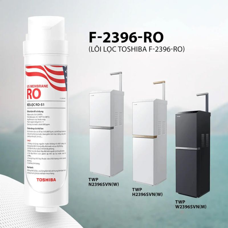 Lõi lọc nước ToshibaF-2396-RO 3 Ảnh lõi lọc nước ToshibaF-2396-RO