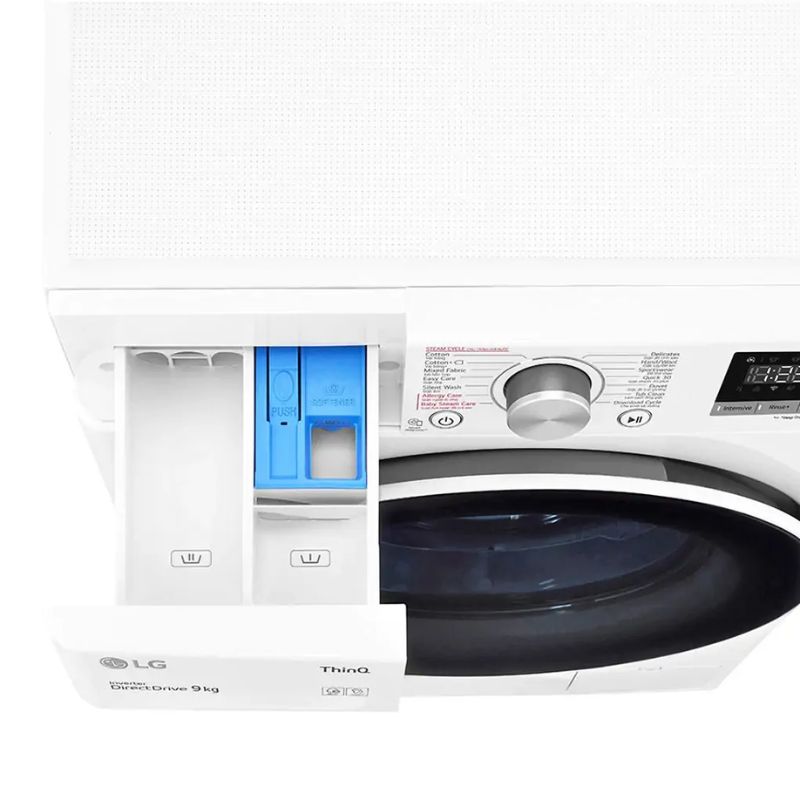 Máy Giặt LG Inverter AI DD 9 Kg FV1409S4W cửa trước 4 Ảnh máy Giặt LG Inverter AI DD 9 Kg FV1409S4W cửa trước
