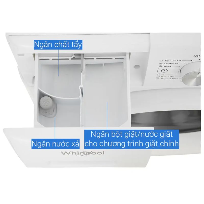 Máy Giặt Whirlpool Inverter 8 Kg FFB8458WV EU cửa trước 4 Ảnh máy Giặt Whirlpool Inverter 8 Kg FFB8458WV EU cửa trước