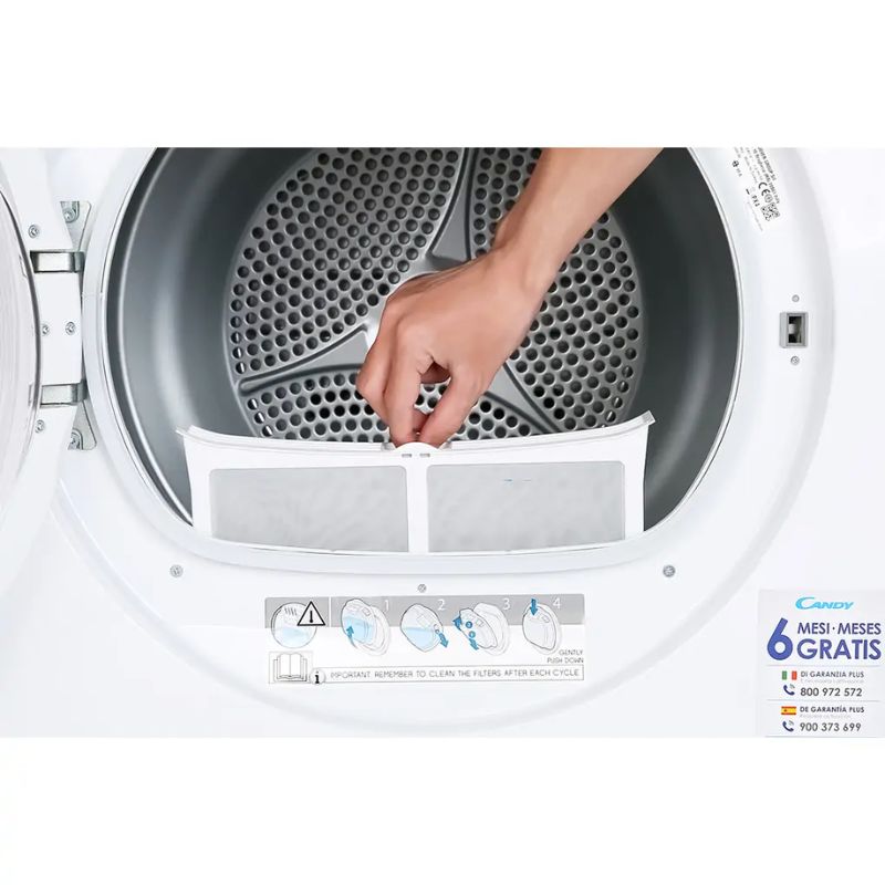 Máy Sấy Ngưng Tụ Candy 10 Kg CSO C10TE-S 4 Ảnh máy Sấy Ngưng Tụ Candy 10 Kg CSO C10TE-S